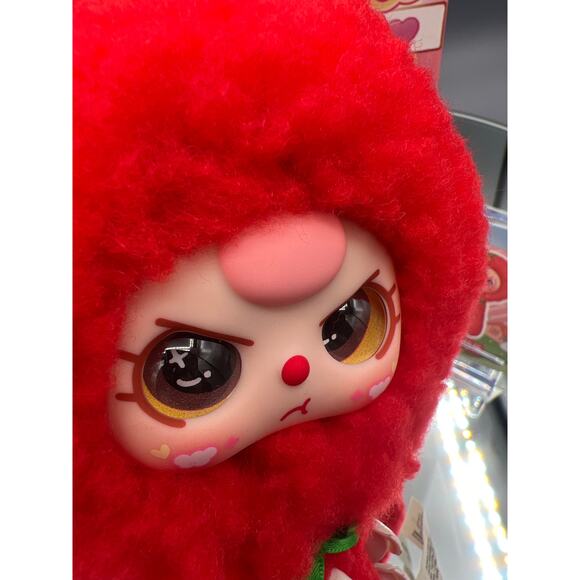 Baby Three Comb Your Hair Brush Plush Series CONFIRMED Tomato Brush! - Picture 3 of 5